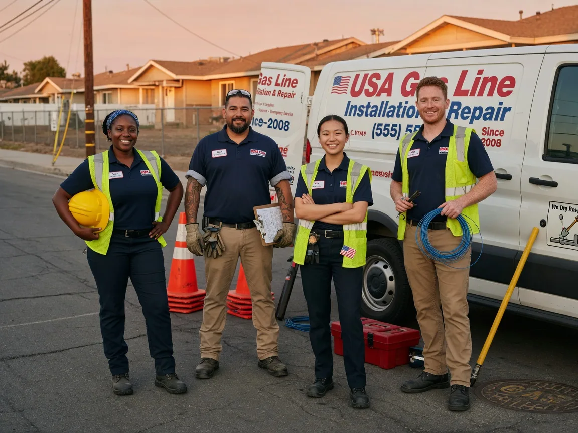 Gas Line Installation company in Wynot, NE